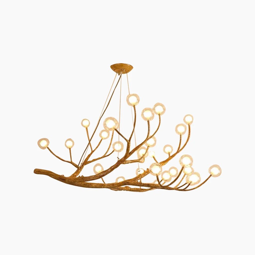 Lustre Suspension Design Branche d'Arbre Rustique | Nature - Lampes Design