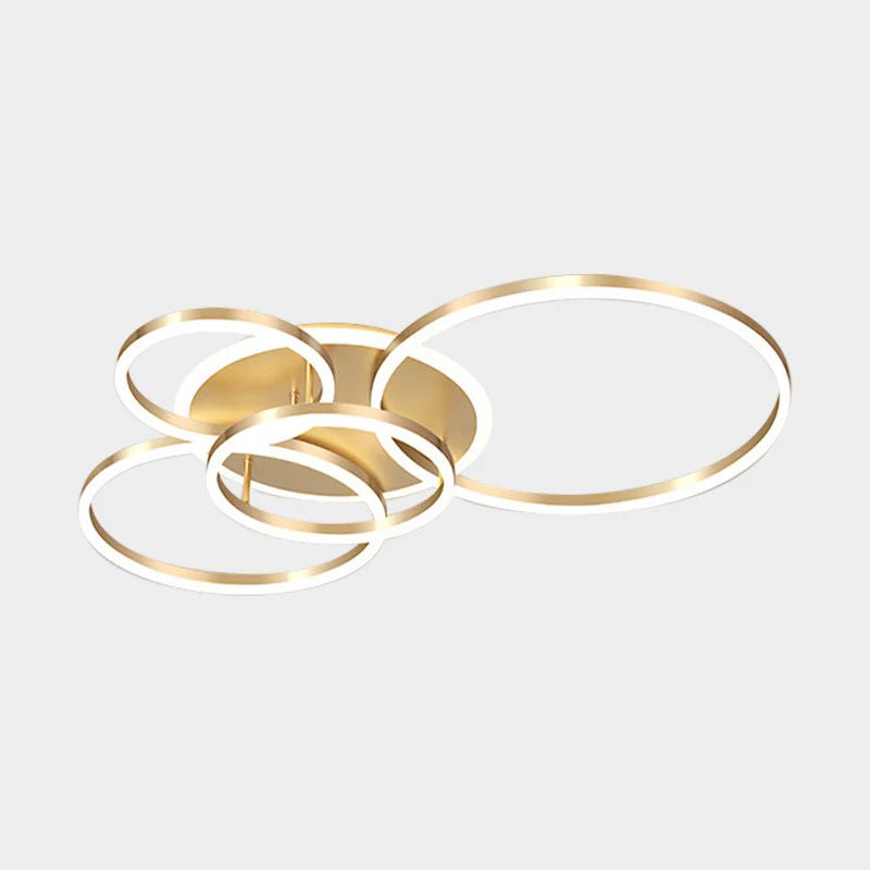 Plafonnier LED Design - Luminaire Géométrique Entrelacé | CIRCLE - Lampes Design