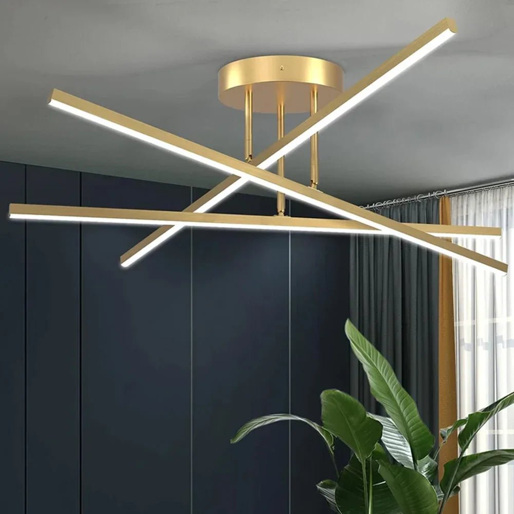 Plafonnier LED Géométrique - Luminaire Design Contemporain | X - LINE - Lampes Design