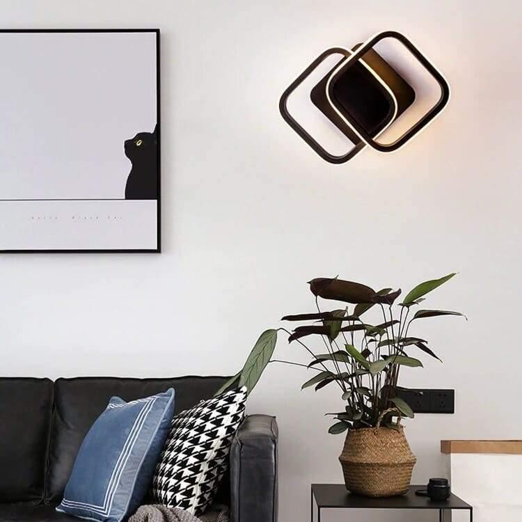 Plafonnier LED moderne couloir entrée | LED - Lampes Design