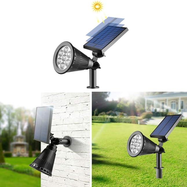 Spot lumineux solaire d'extérieur orientable LED | Aline - Lampes Design