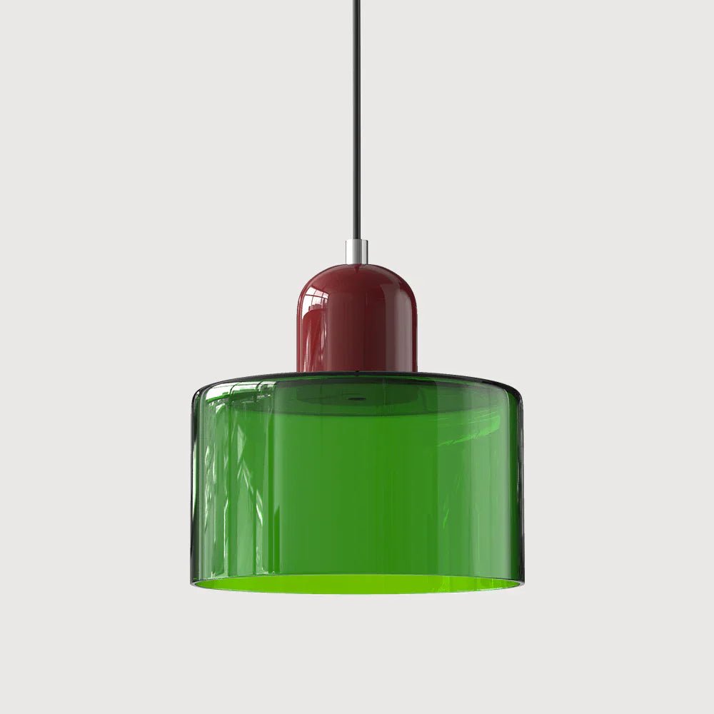 Suspension Bauhaus en verre créatif | Enise - Lampes Design