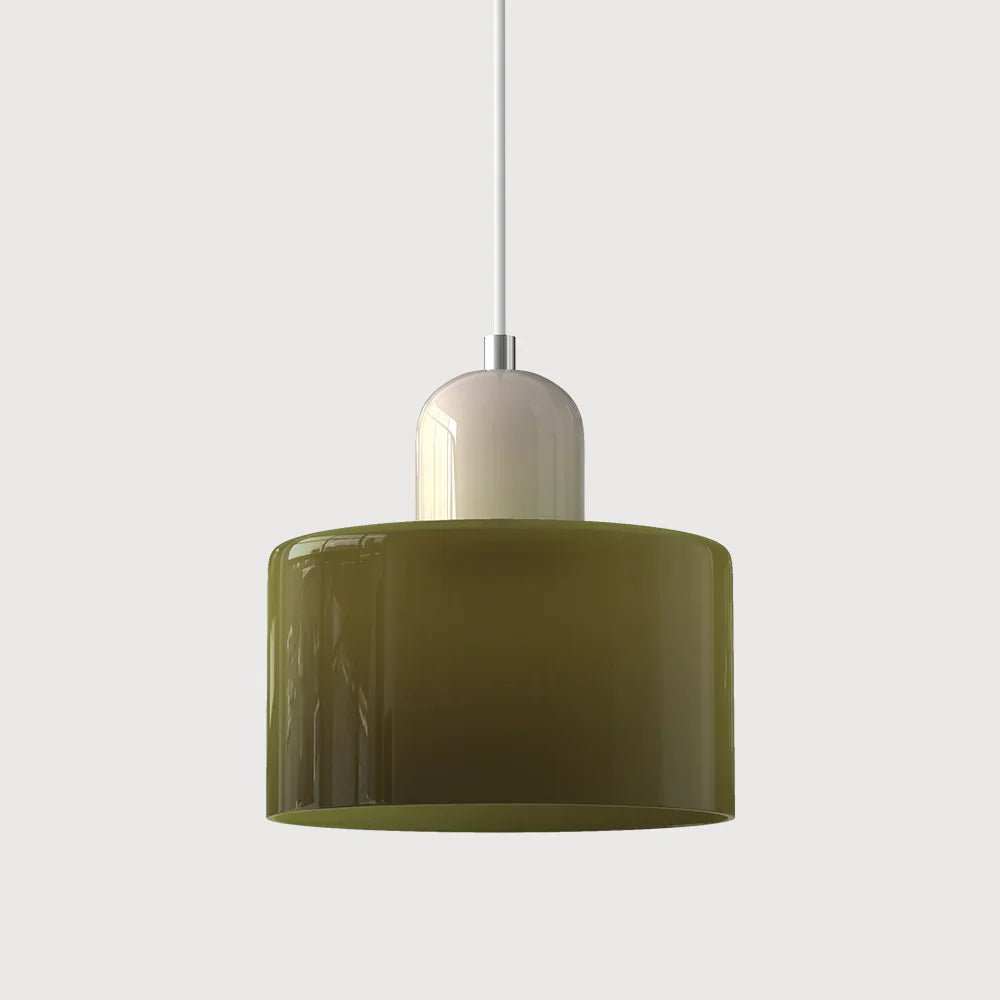 Suspension Bauhaus en verre créatif | Enise - Lampes Design