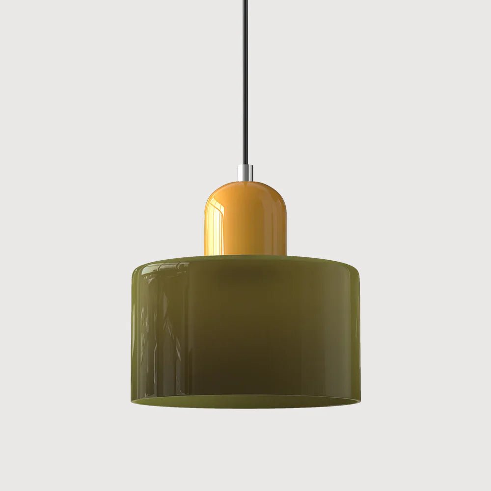 Suspension Bauhaus en verre créatif | Enise - Lampes Design