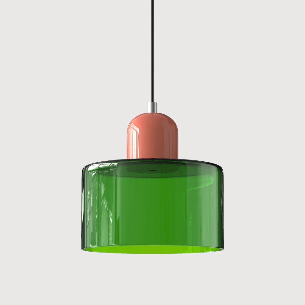 Suspension Bauhaus en verre créatif | Enise - Lampes Design
