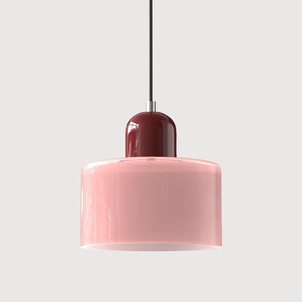 Suspension Bauhaus en verre créatif | Enise - Lampes Design