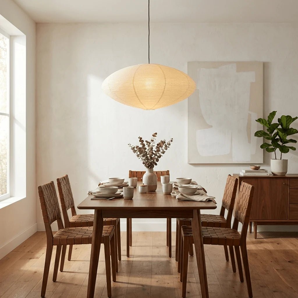 Suspension Boule Papier de Riz Japonaise pour Salon & Salle à Manger | NUAGE™ - Lampes Design