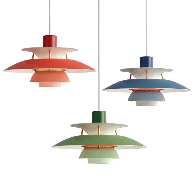 Suspension Design Danois Multicouche Vintage | Luis Parlu - Lampes Design