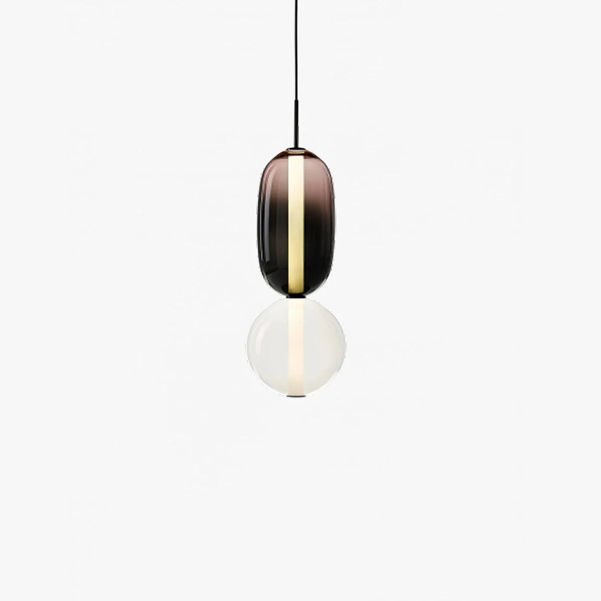 Suspension Design Perles de Verre Sculpturales pour Salon & Salle à Manger | SUCRE™ - Lampes Design