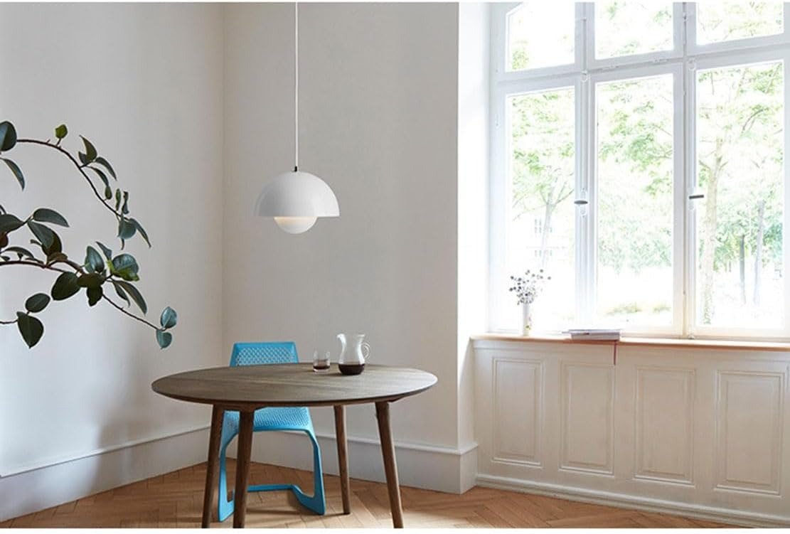 Suspension Dôme Design Scandinave — Lampe Coloré Métal pour Salon, Chambre, Salle à Manger | BULLO™ - Lampes Design