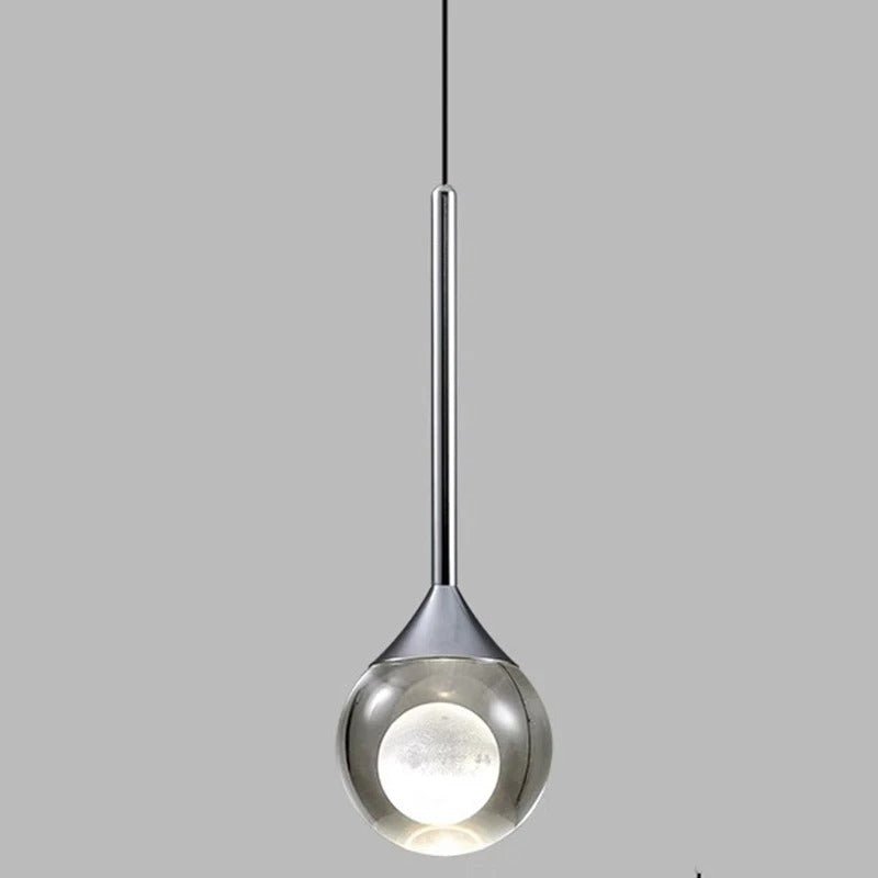 Suspension Moderne de Luxe LED — Fer Plaqué et Acrylique, Ampoule G9 Incluse | ÉCLAT™ - Lampes Design