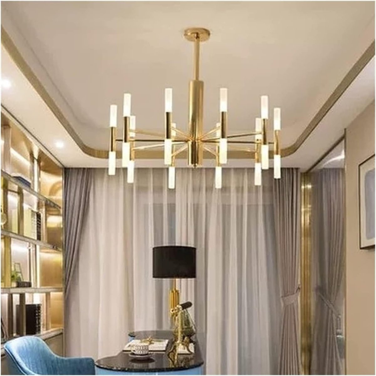 Suspension Travertin Minéral | SPUTNIK - Lampes Design