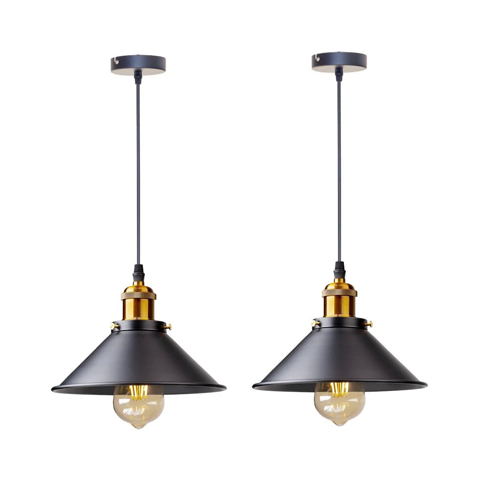 Suspension Vintage Loft Rétro en Métal — E27, Nombreux Coloris | DATCHA™ - Lampes Design
