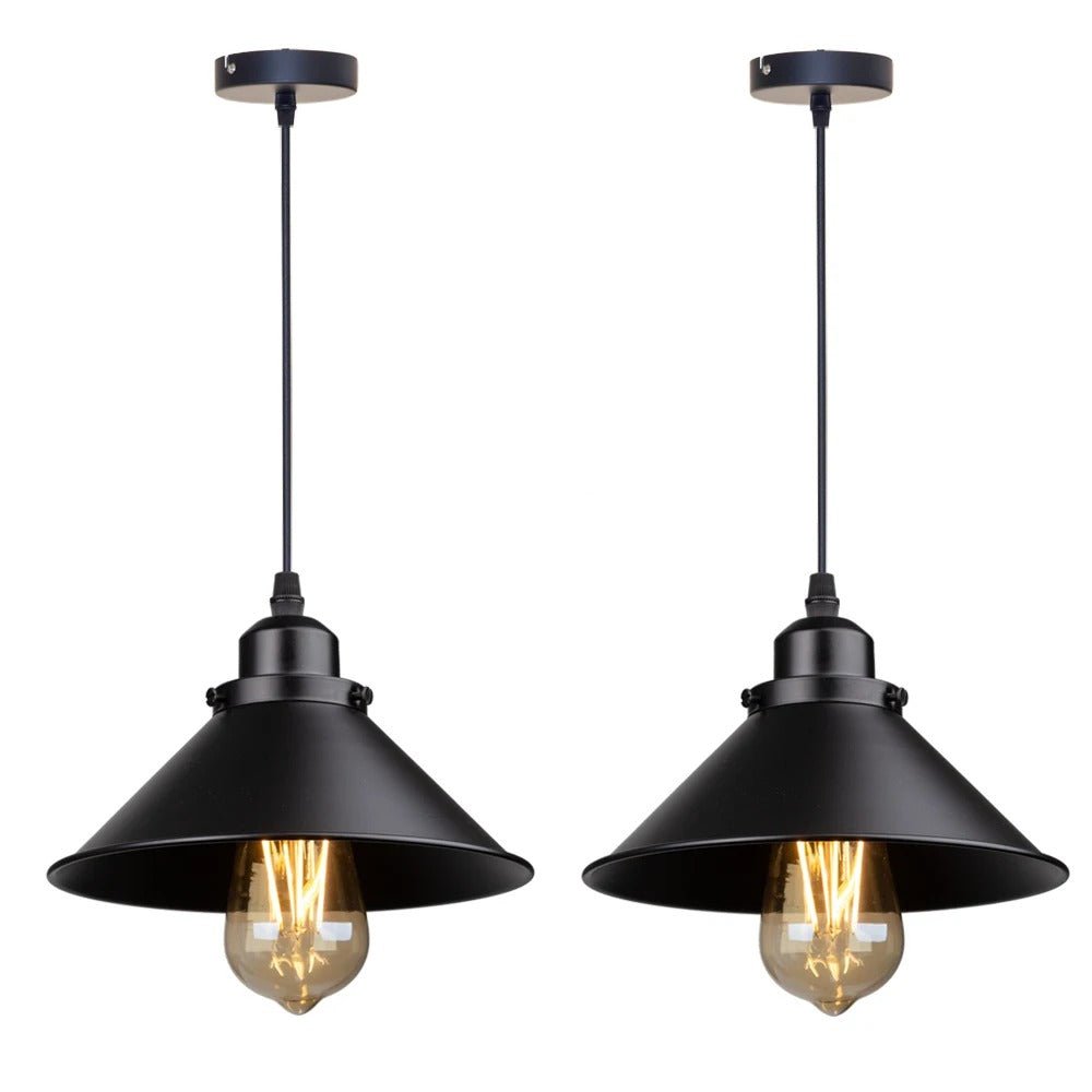Suspension Vintage Loft Rétro en Métal — E27, Nombreux Coloris | DATCHA™ - Lampes Design
