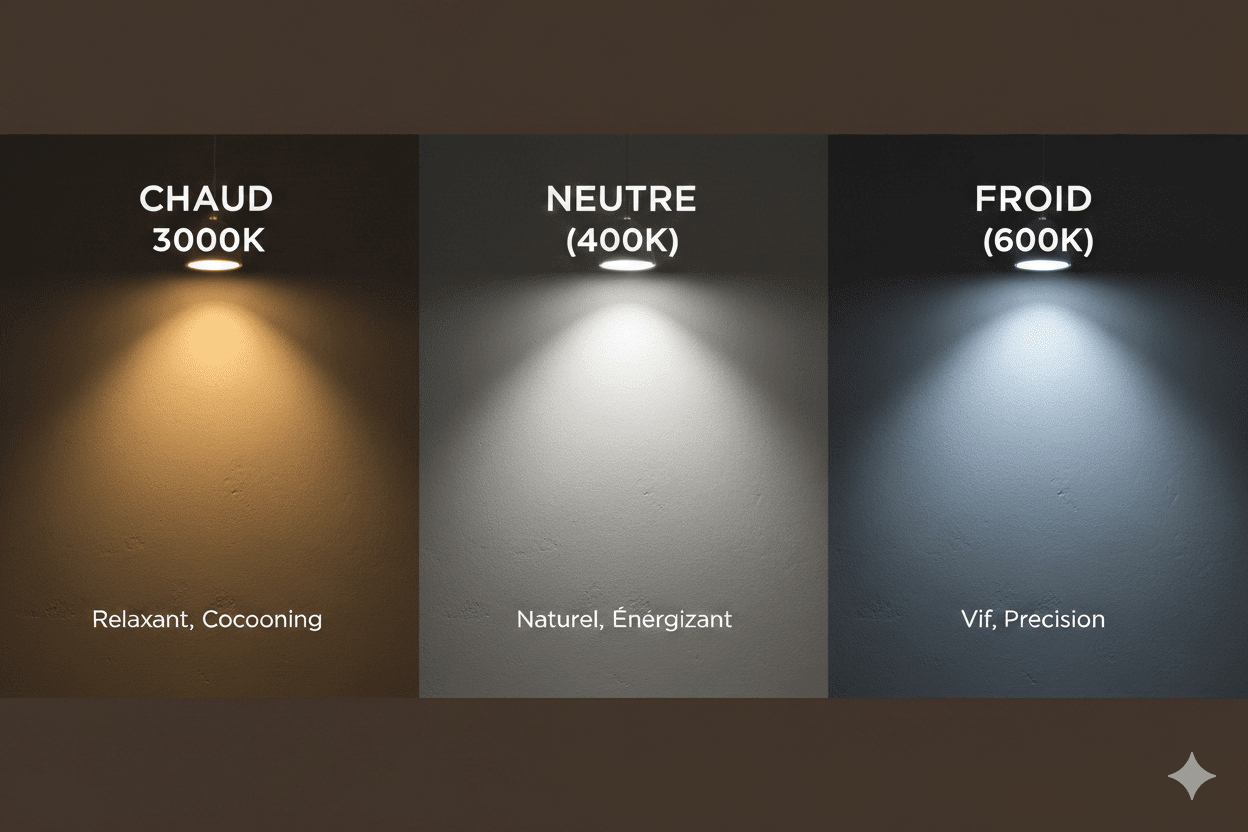 3 Ambiances en 1 : Comprendre la Technologie CCT de vos Luminaires - Lampes Design