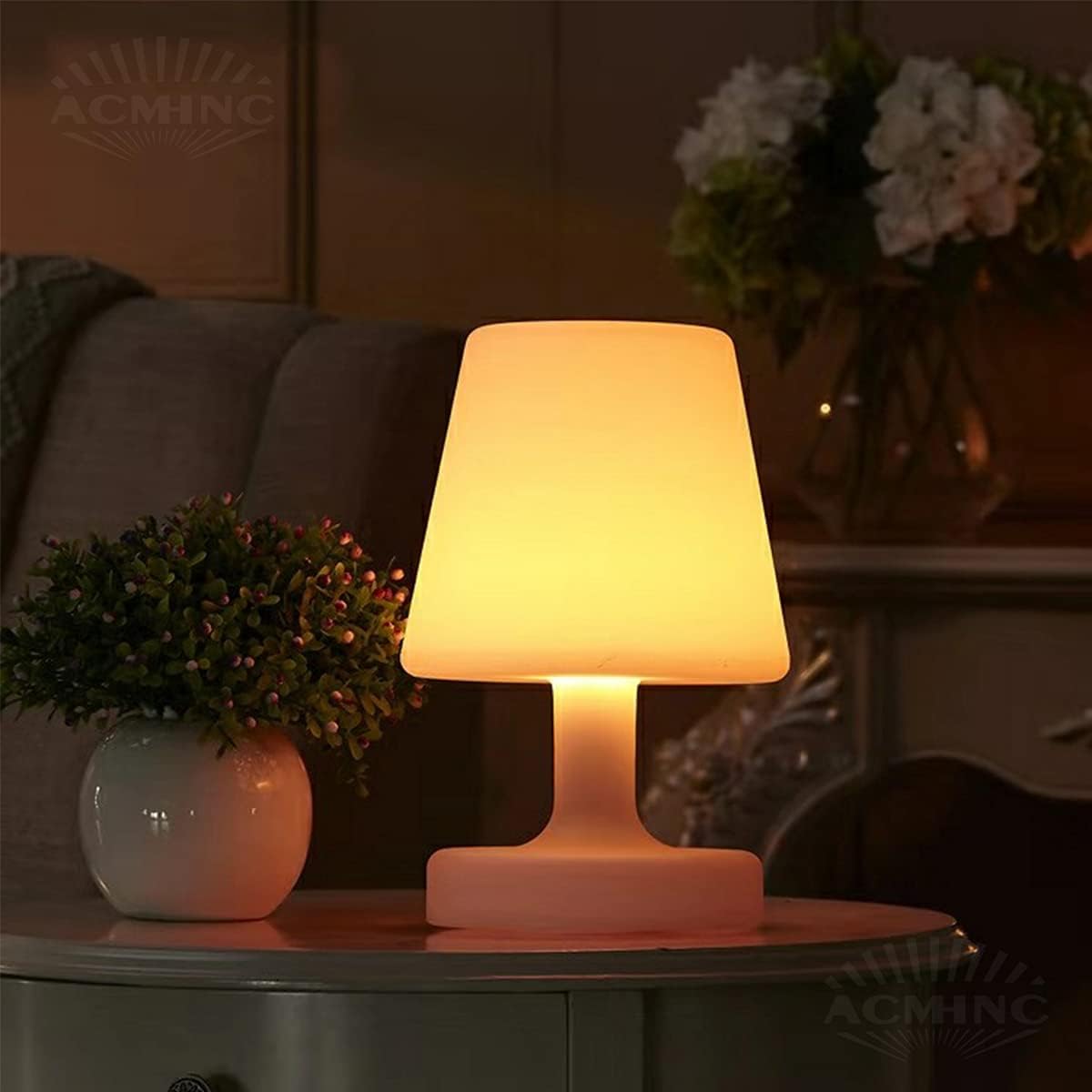 lampe de table en bambou Sayana au design luxueux et naturel