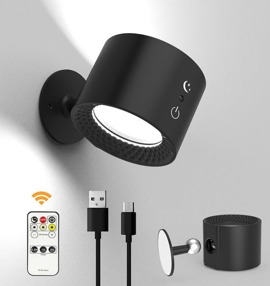 applique murale LED sans fil Julia au design moderne et installation facile