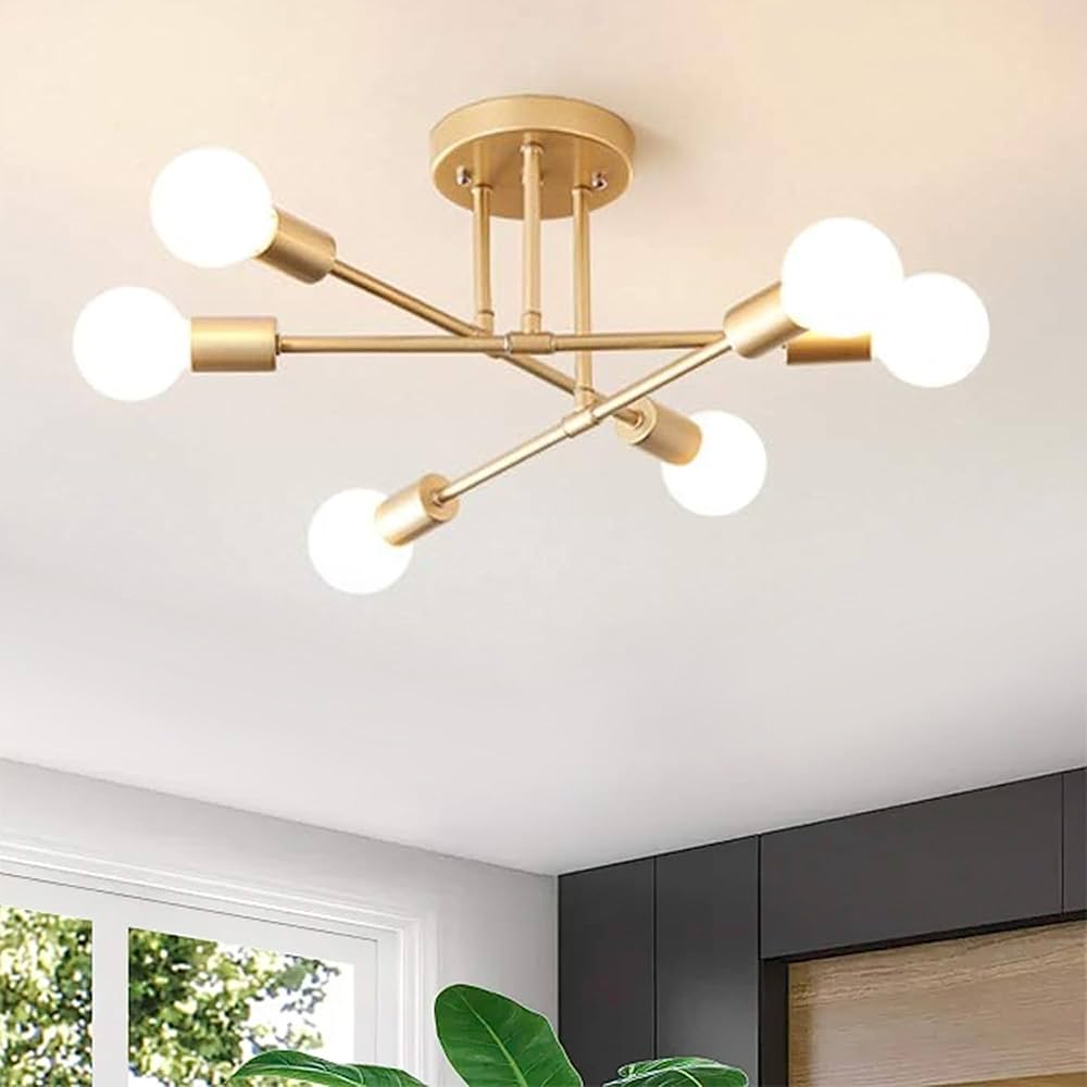 Suspension Lustre Style Sputnik Rétro des Années 50