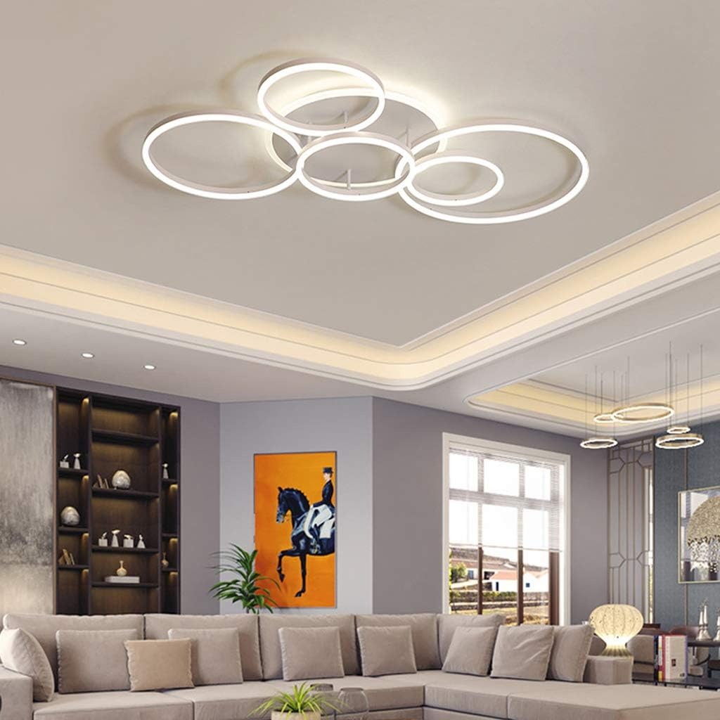 Plafonnier LED Design - Luminaire Géométrique Entrelacé |  CIRCLE™