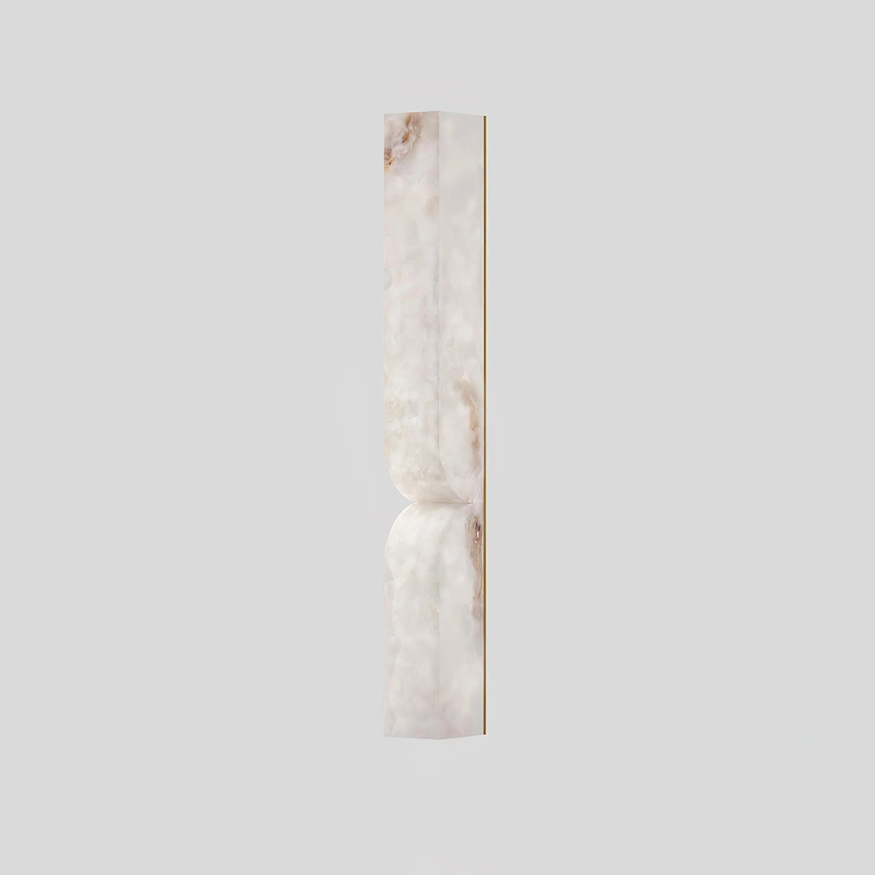 Applique Murale en Marbre Naturel & Cuivre — Lampe Art Déco Style Moderne | OBÉLISQUE™