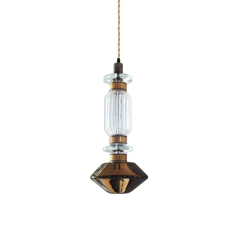 Suspension Cylindre en Verre Cristal — Lustre Luxe Style Italien | VENISE™