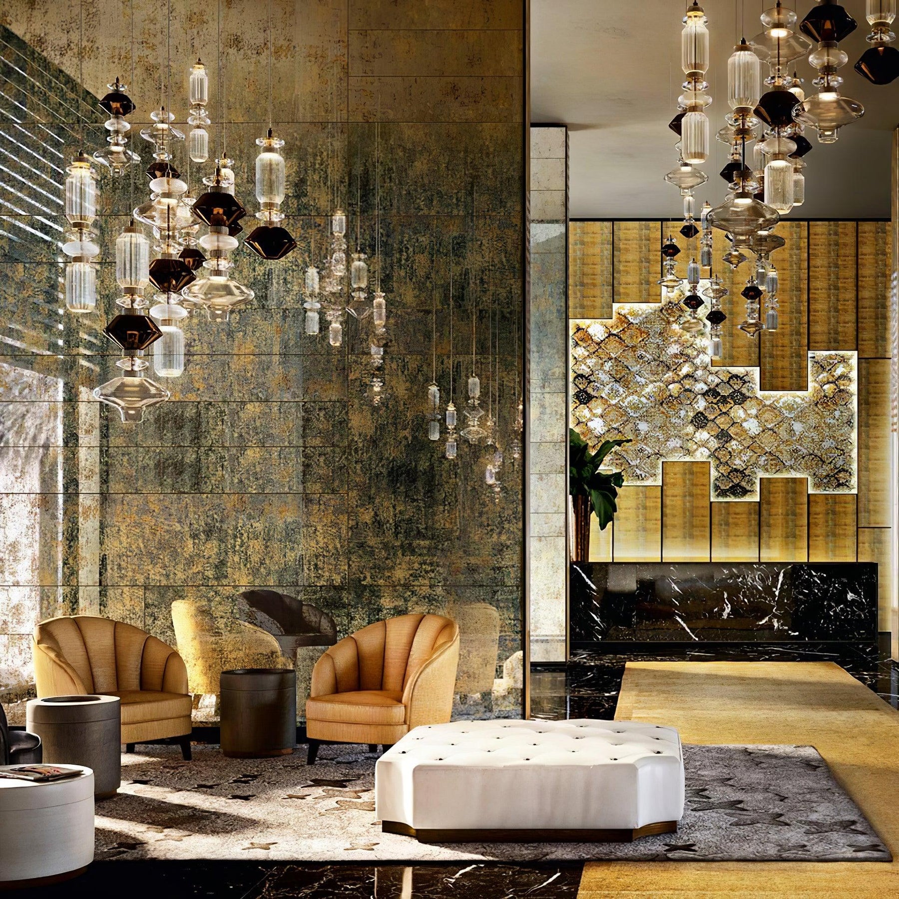 Suspension Cylindre en Verre Cristal — Lustre Luxe Style Italien | VENISE™