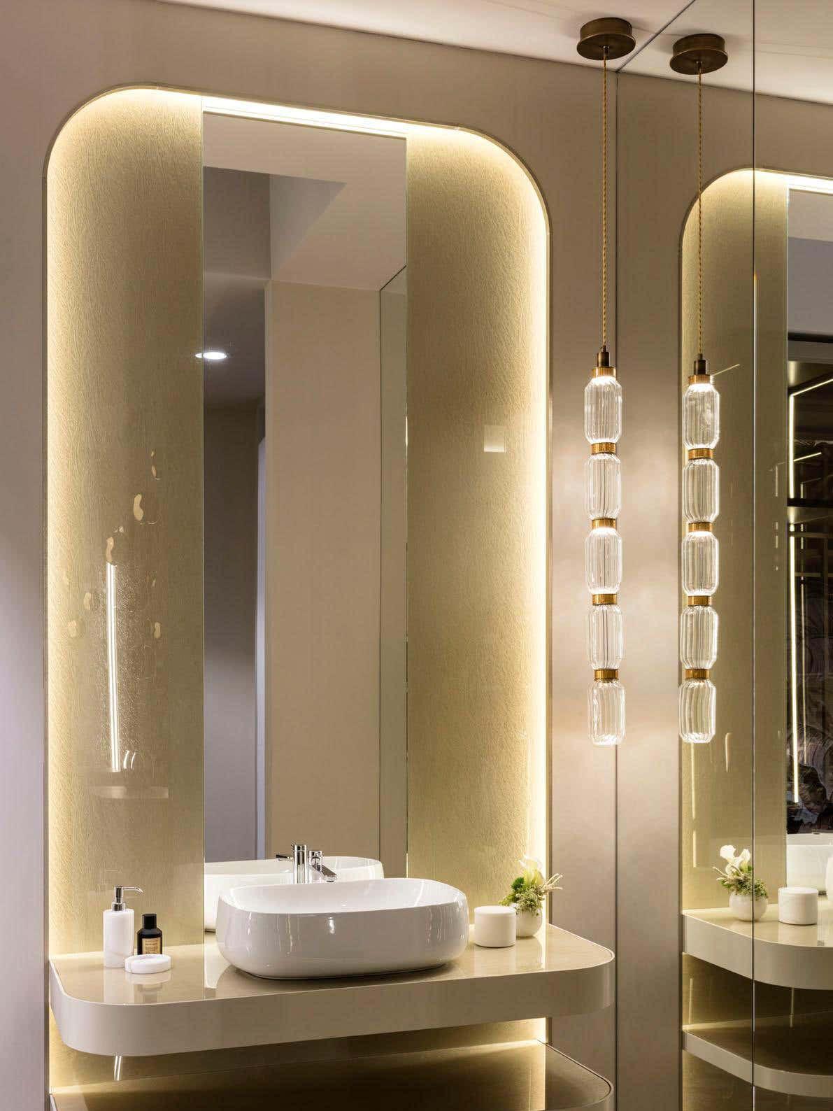 Suspension Cylindre en Verre Cristal — Lustre Luxe Style Italien | VENISE™