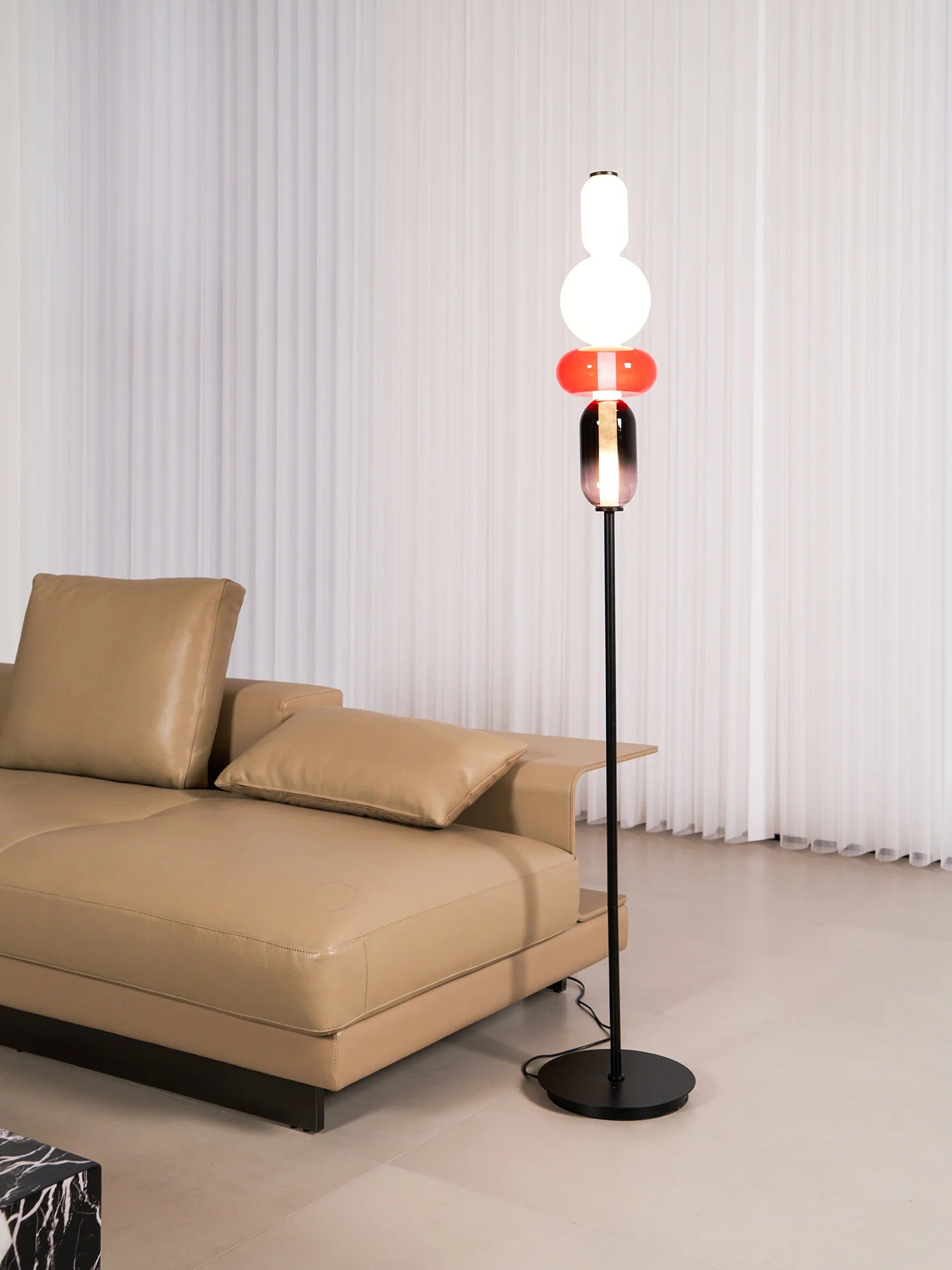 Lampe Boules de Verre Empilées Style Bonbon | BONBON™