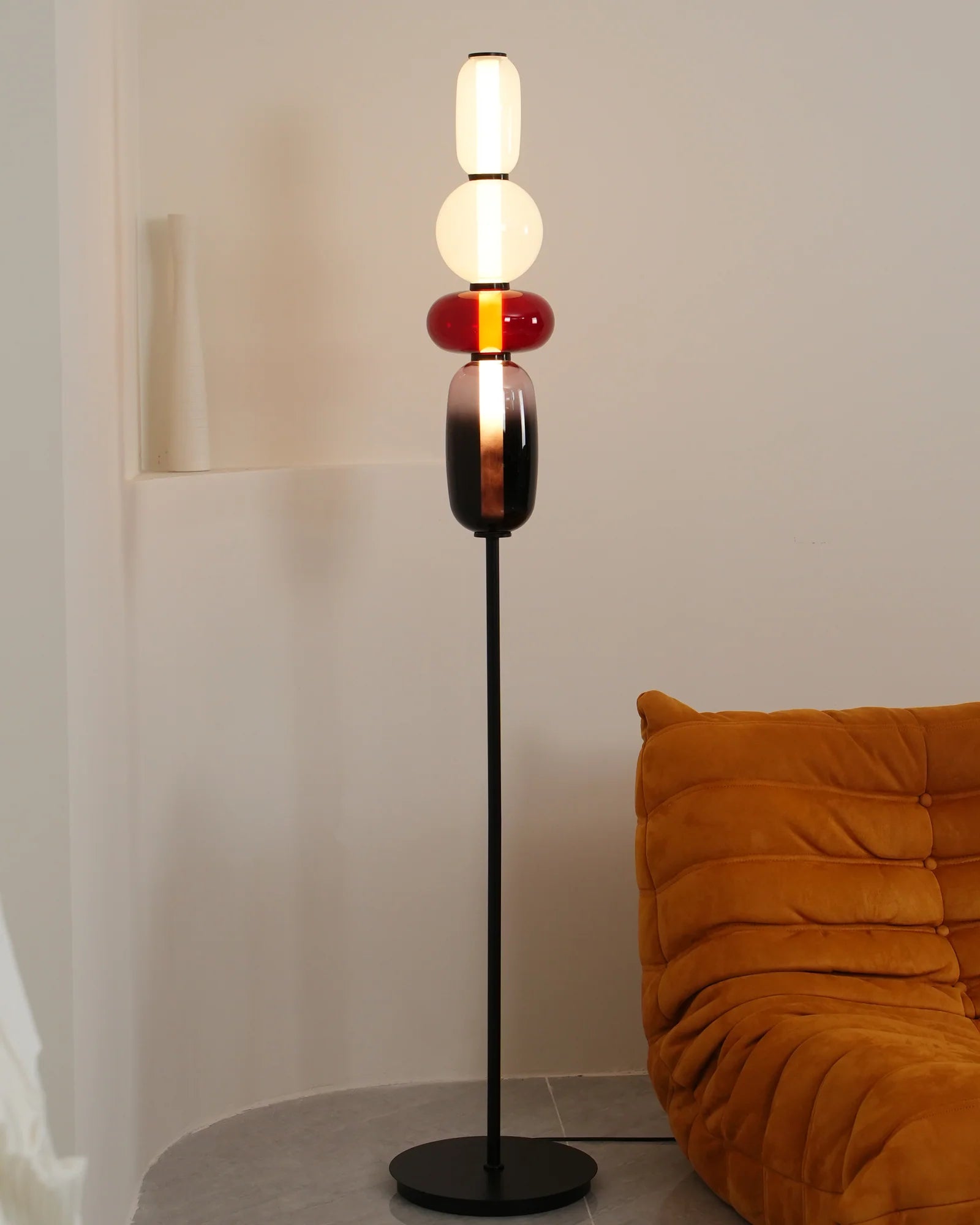 Lampe Boules de Verre Empilées Style Bonbon | BONBON™