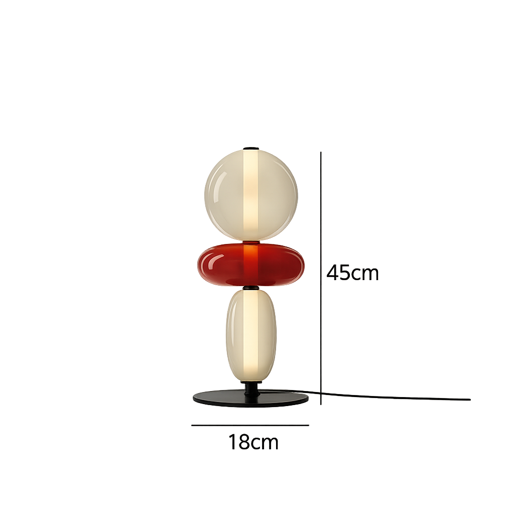 Lampe Boules de Verre Empilées Style Bonbon | BONBON™