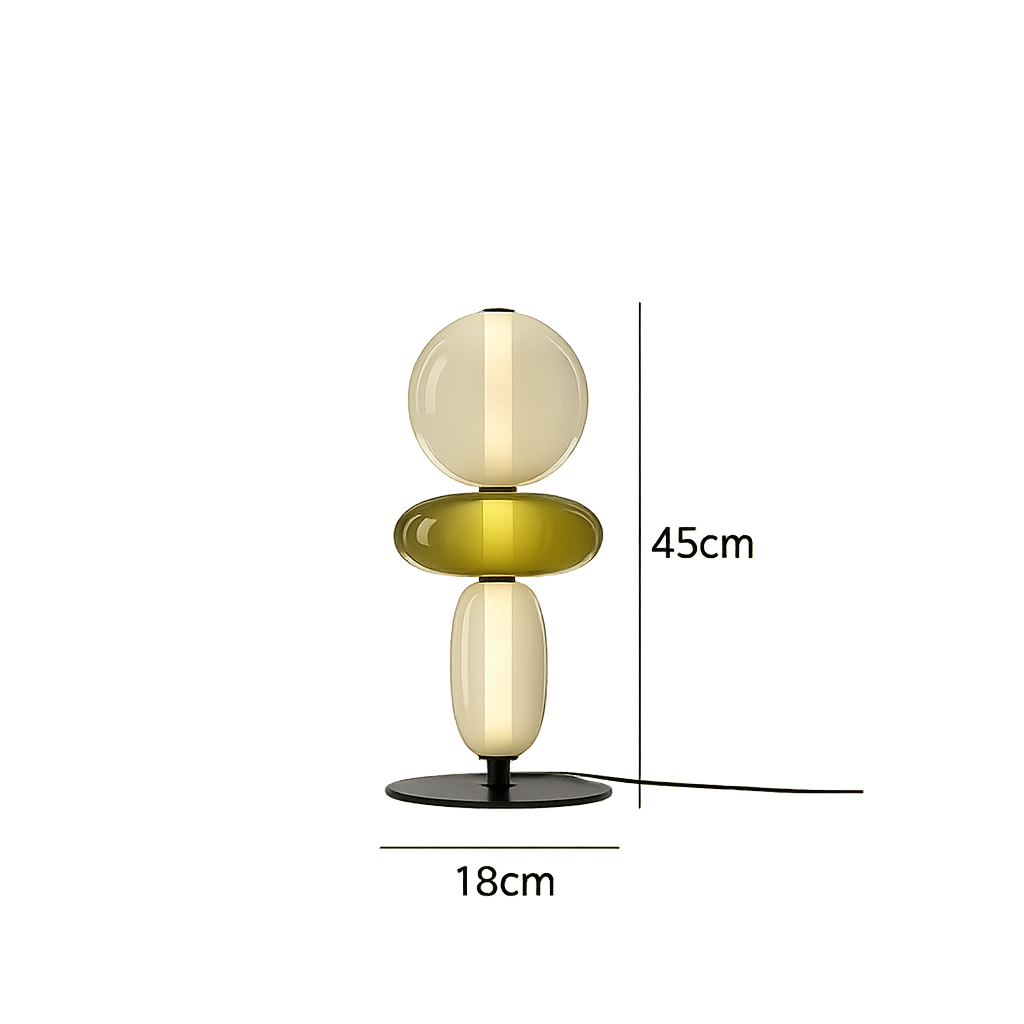 Lampe Boules de Verre Empilées Style Bonbon | BONBON™