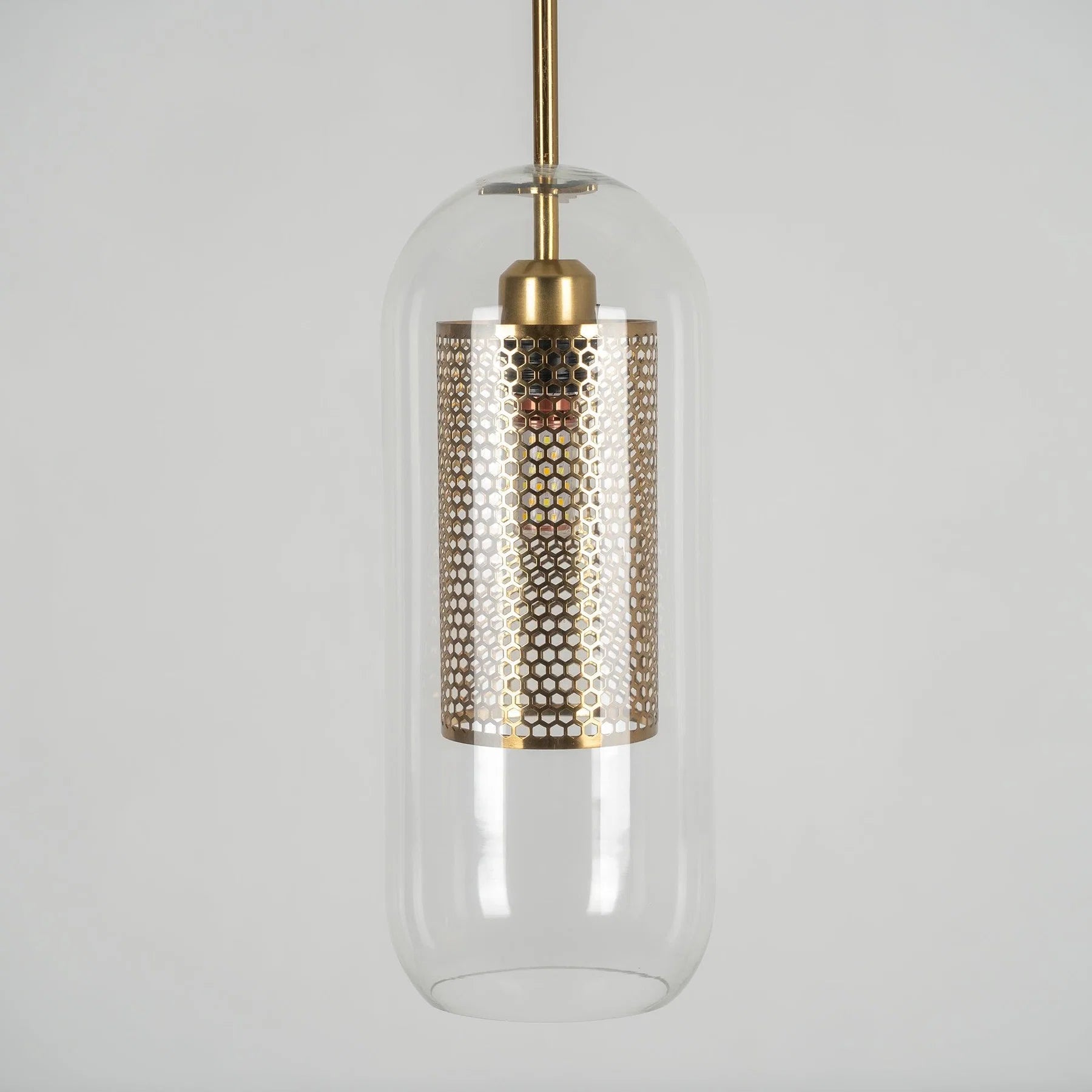 Suspension Cage en Résille Métallique — Lustre Style Loft Industriel | RÉSILLE™
