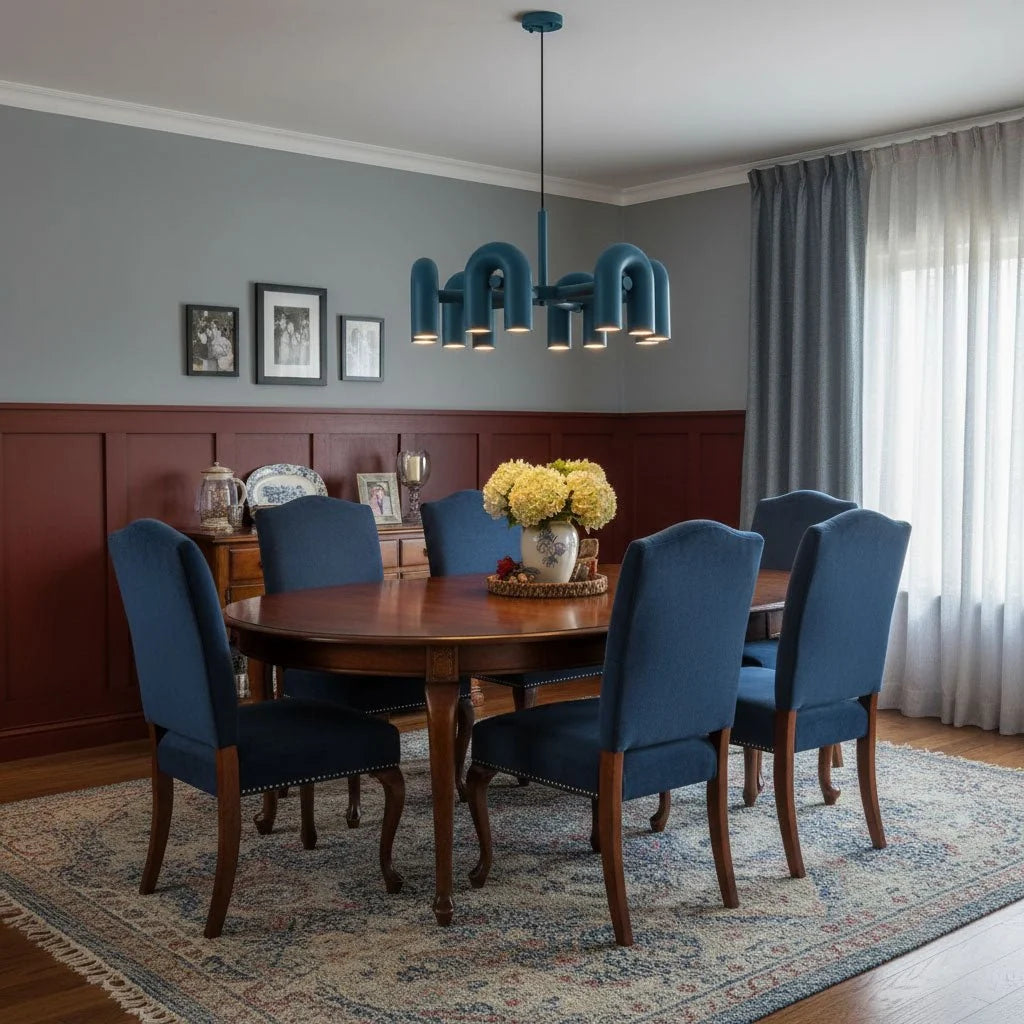Lustre Tubes en Verre Arches Colorées | MANÈGE™