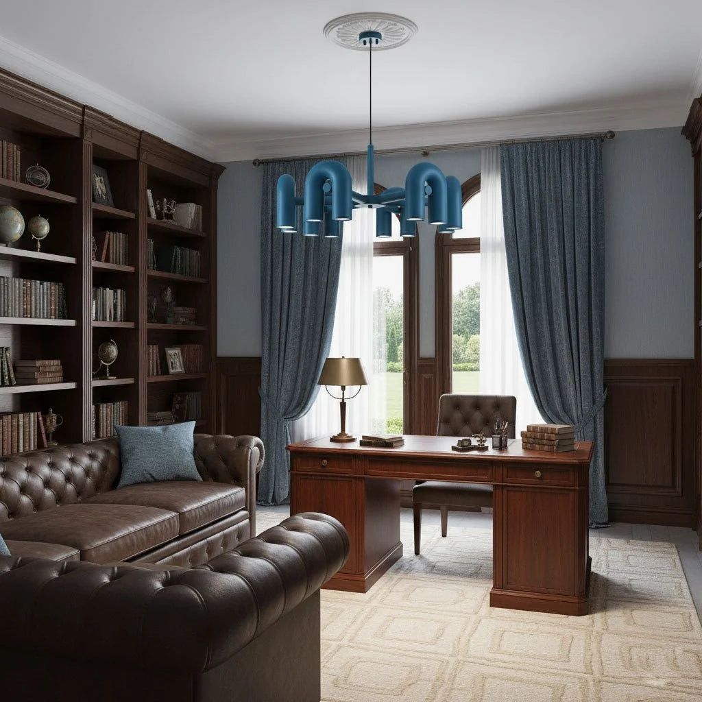 Lustre Tubes en Verre Arches Colorées | MANÈGE™