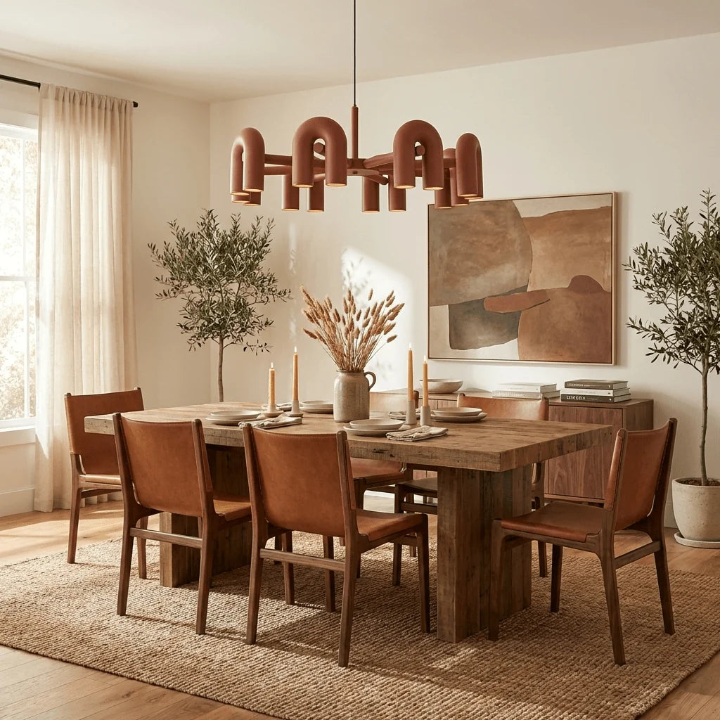 Lustre Tubes en Verre Arches Colorées | MANÈGE™