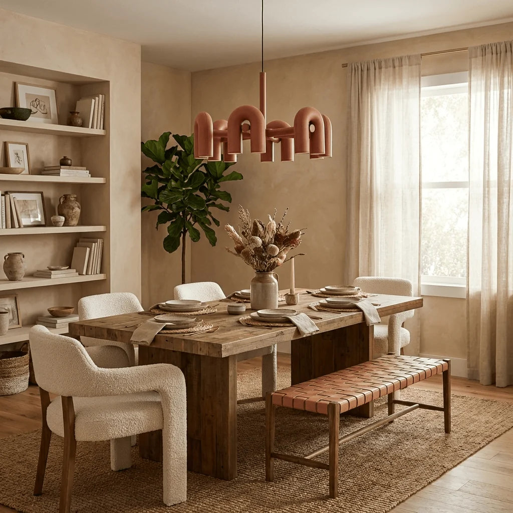 Lustre Tubes en Verre Arches Colorées | MANÈGE™