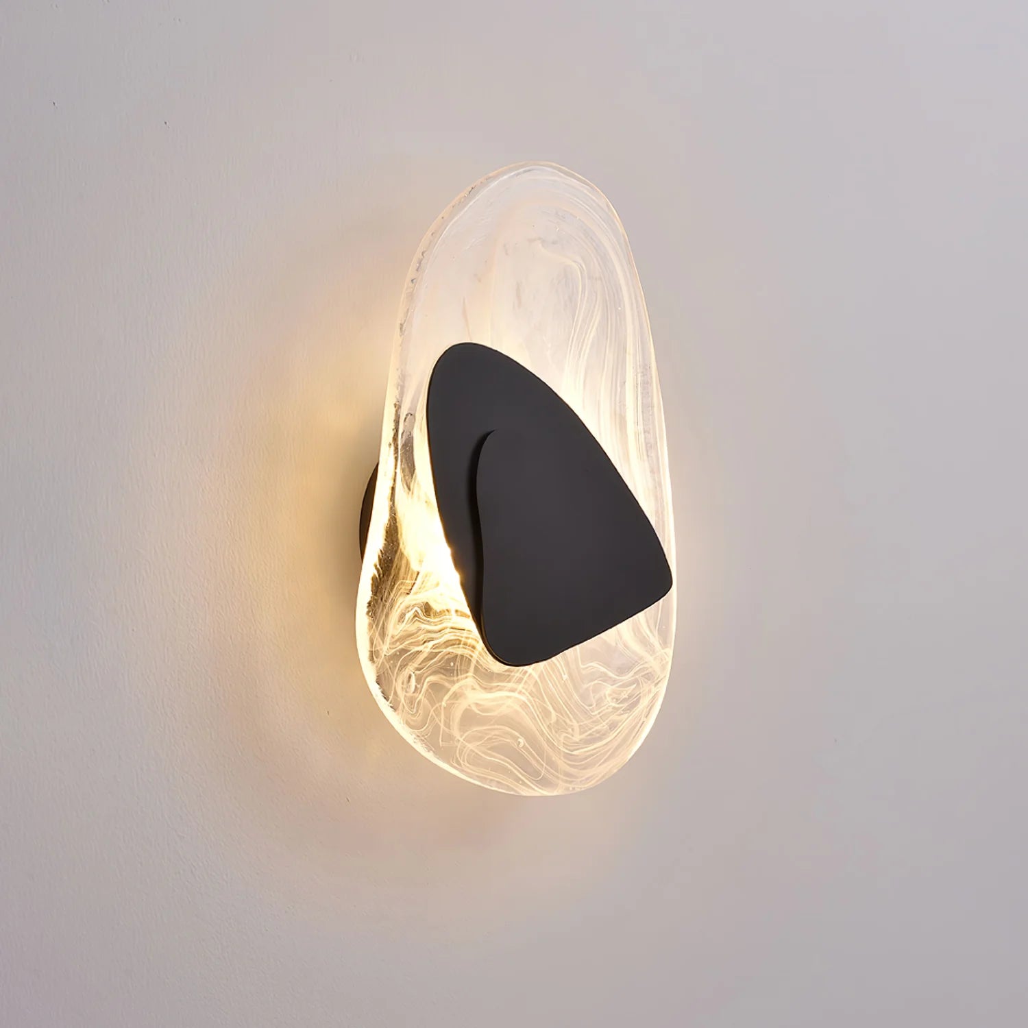 Applique Murale Arc en Métal — Lampe Chevet Style Postmoderne Nordique | CROISSANT™