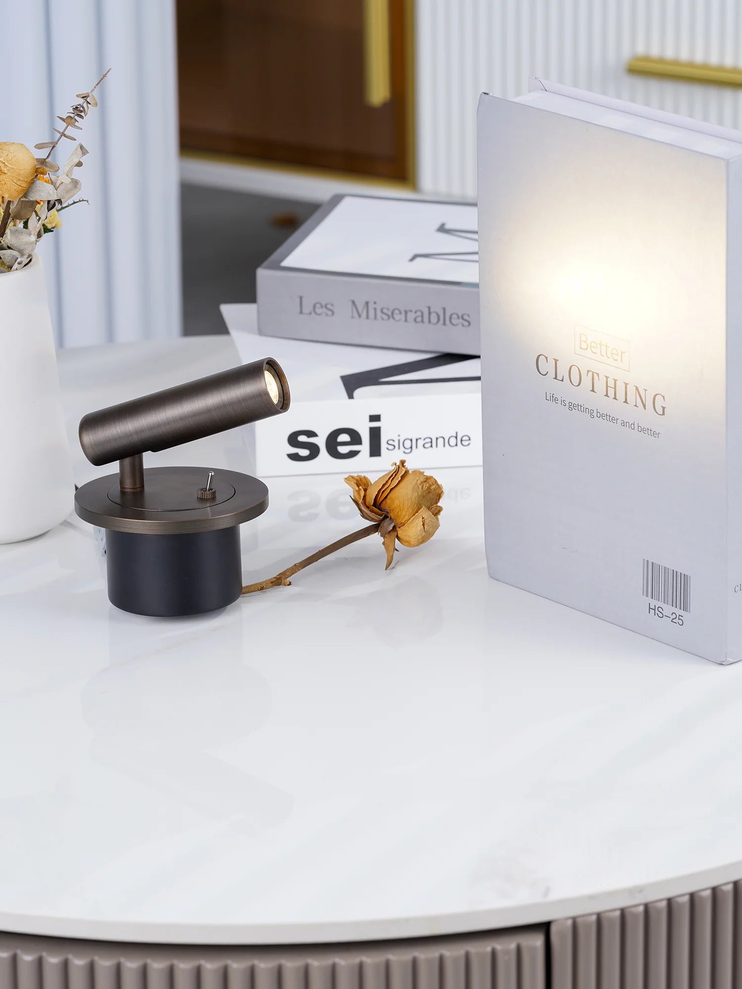 Applique Murale Encastrée LED Orientable — Liseuse Murale Style Moderne Simple | LOUPE™