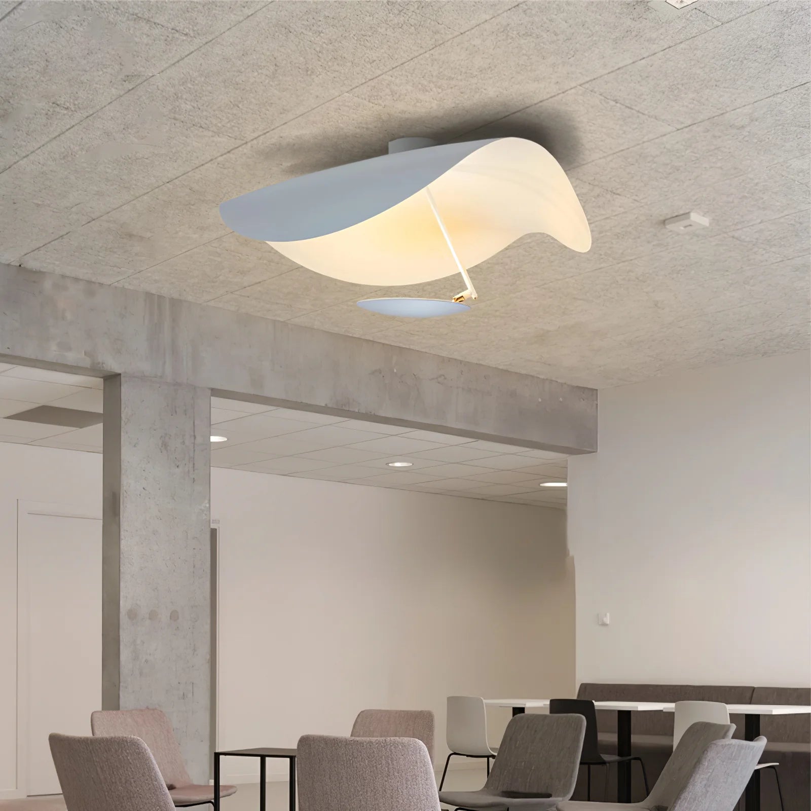 Plafonnier Anneau en Métal — Lampe Îlot de Cuisine Style Industriel Vintage | CERCEAU™