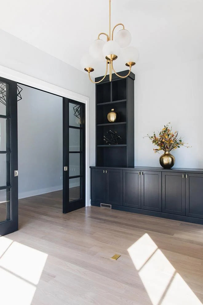 Suspension Amas de Globes en Verre & Laiton — Lustre 6 Têtes Style Moderne | AMAS™