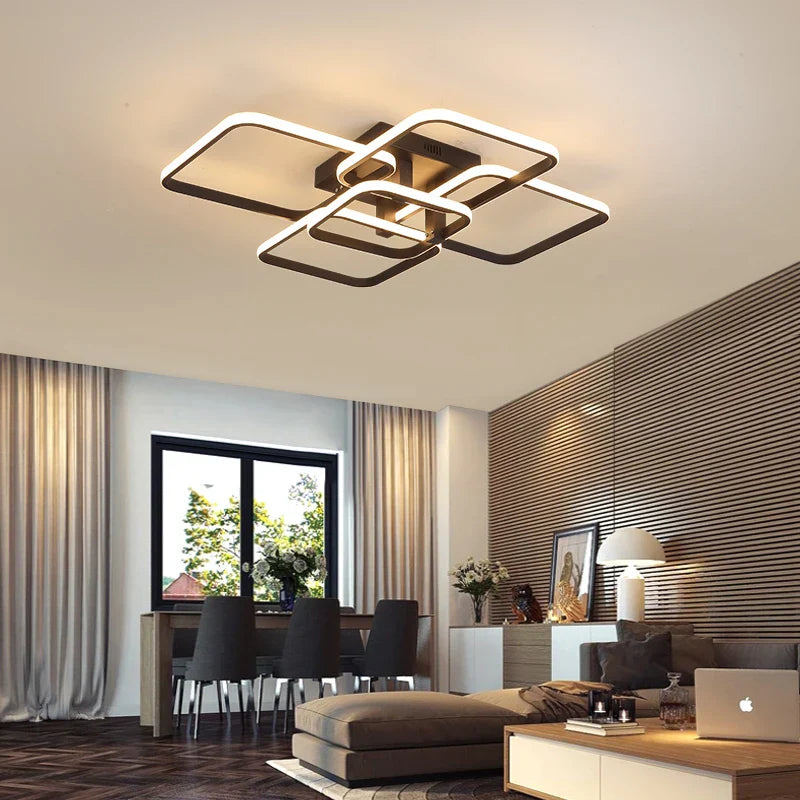 Plafonnier LED - Luminaire Design pour Intérieurs Connectés et Élégants