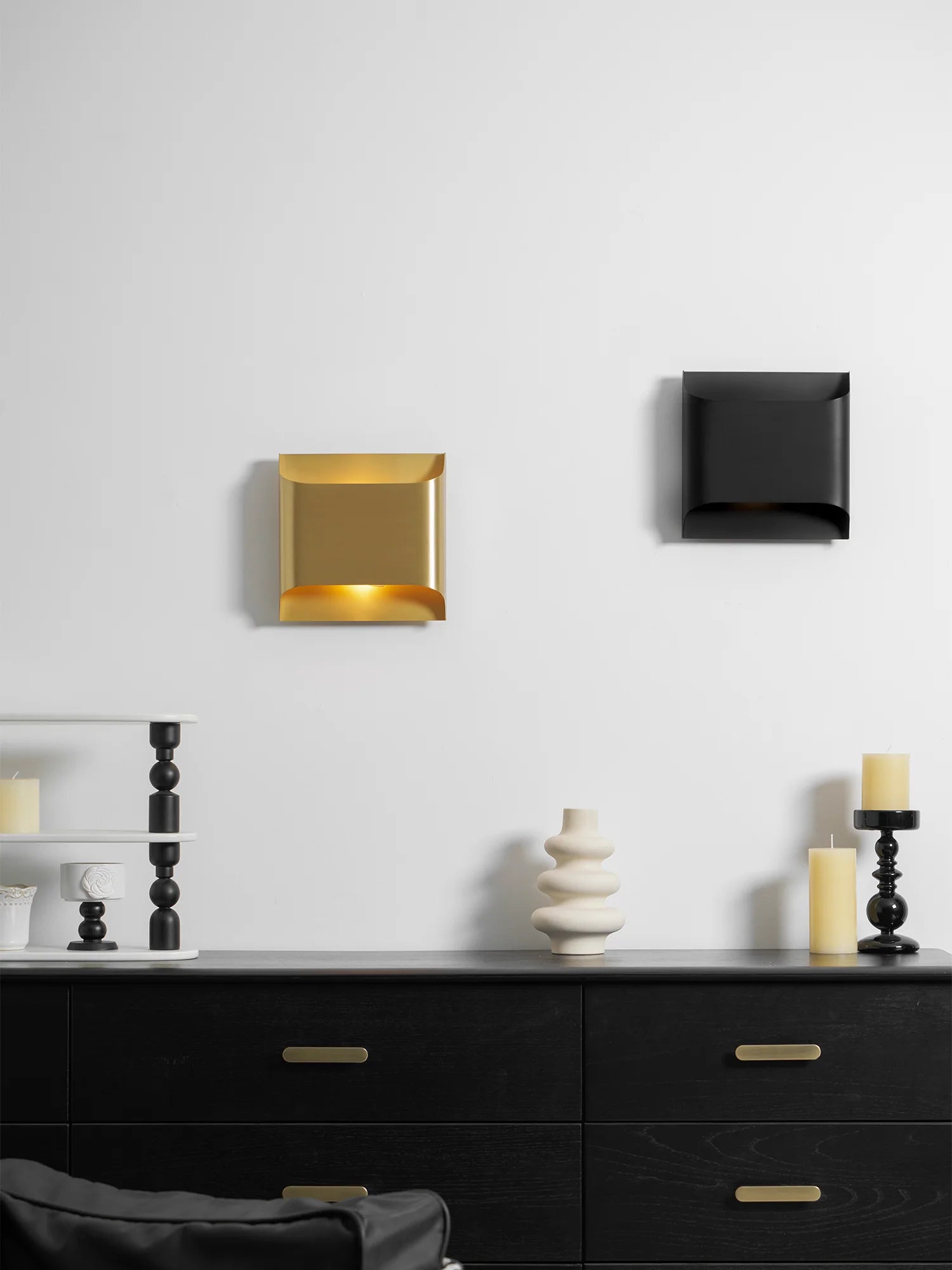Applique Murale Minimaliste en Laiton — Lampe Murale Style Cottage | TRINGLE™