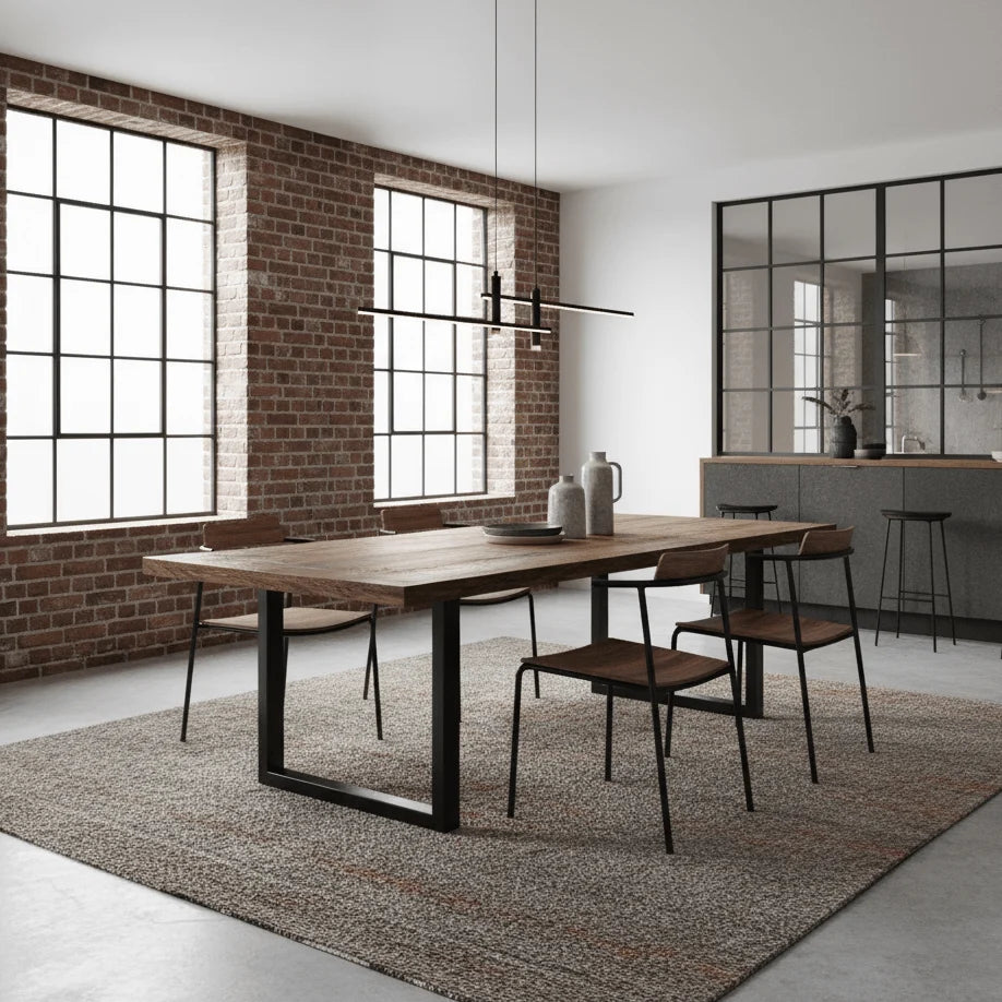 Suspension Linéaire LED Multi-Points — Lustre Minimaliste Table à Manger | CHAPELET™
