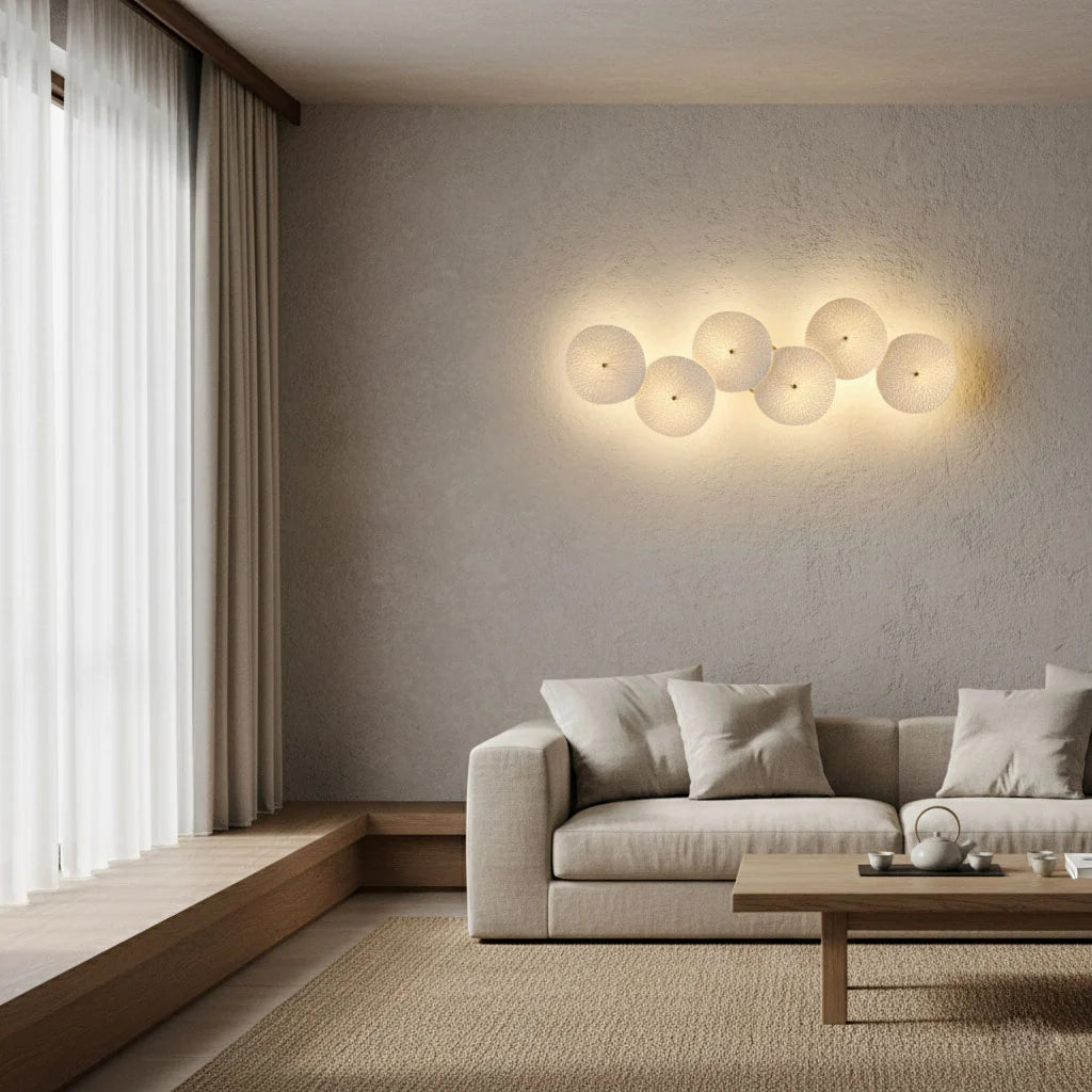 Applique Murale Céramique Feuille de Lotus | NYMPHÉA™