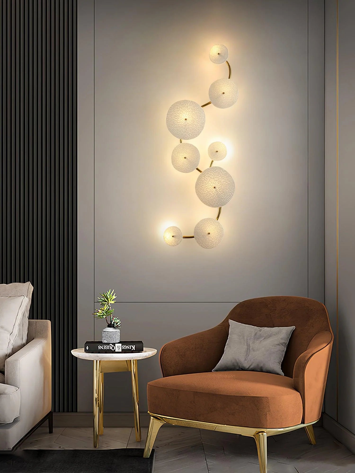 Applique Murale Céramique Feuille de Lotus | NYMPHÉA™