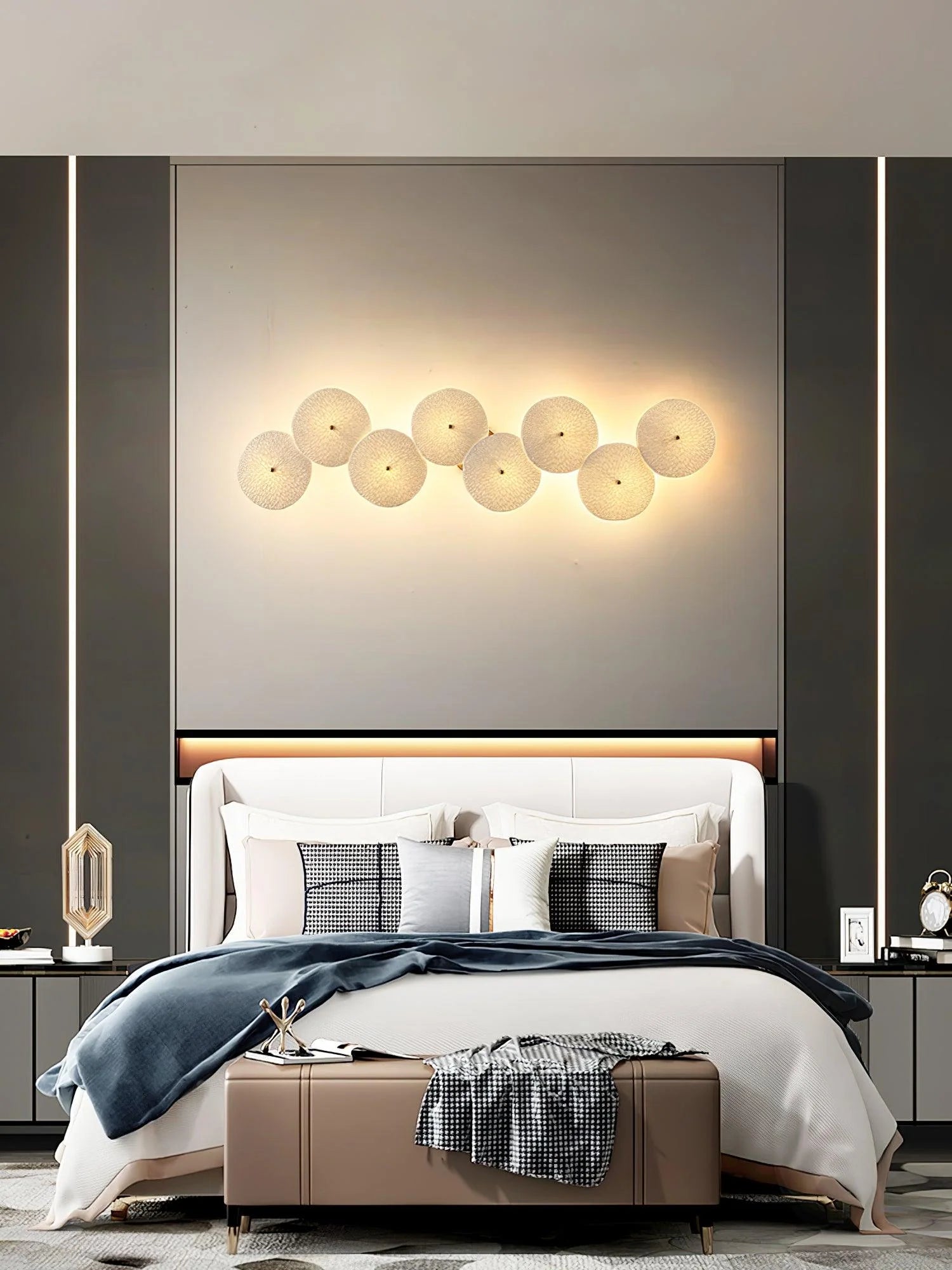 Applique Murale Céramique Feuille de Lotus | NYMPHÉA™