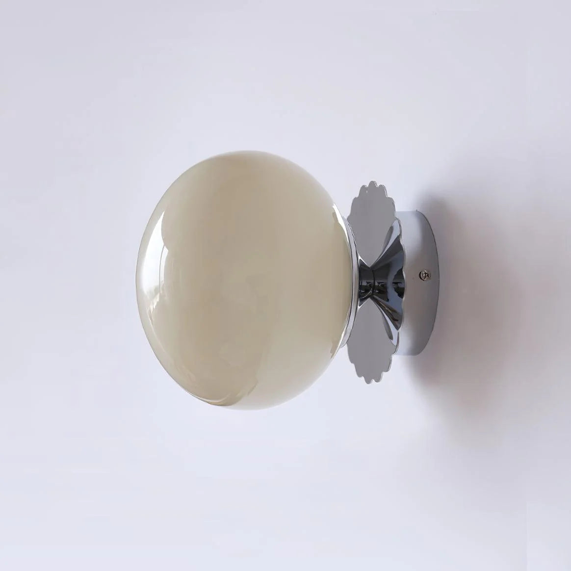 Applique Murale Globe en Verre Coloré — Lampe Murale Style Simple | PASTILLE™