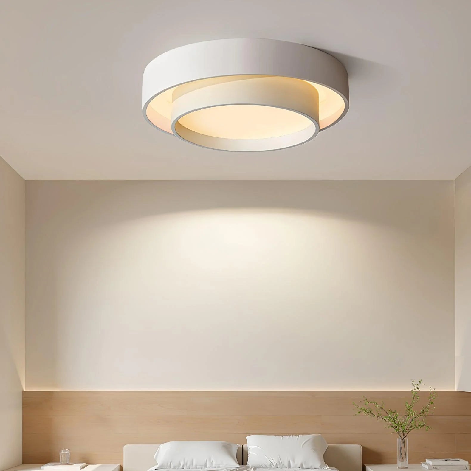 Plafonnier Design Double Disque Minimaliste pour Chambre & Salon | EOS™