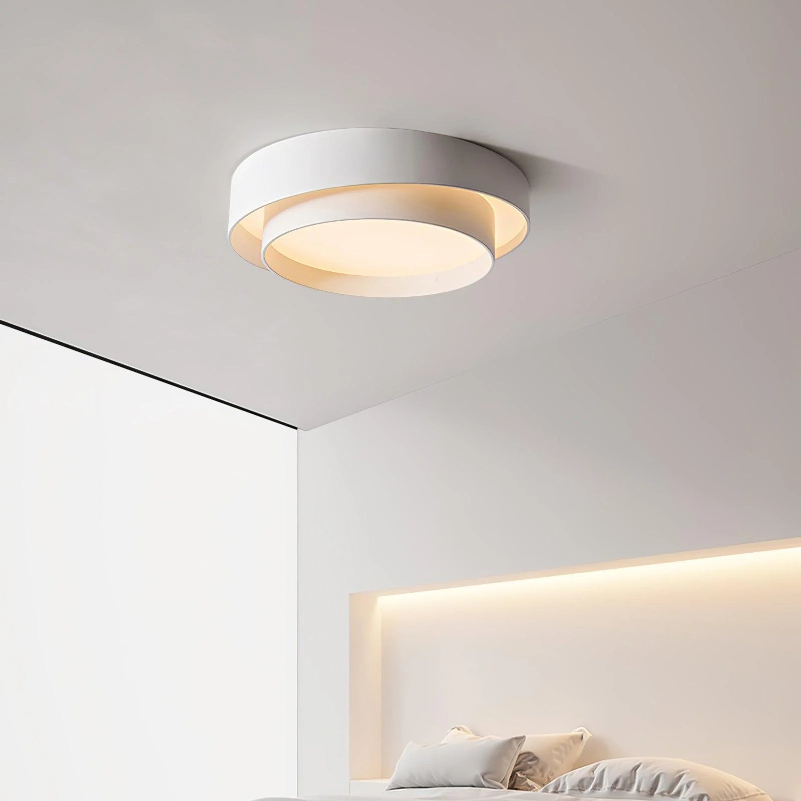 Plafonnier Design Double Disque Minimaliste pour Chambre & Salon | EOS™