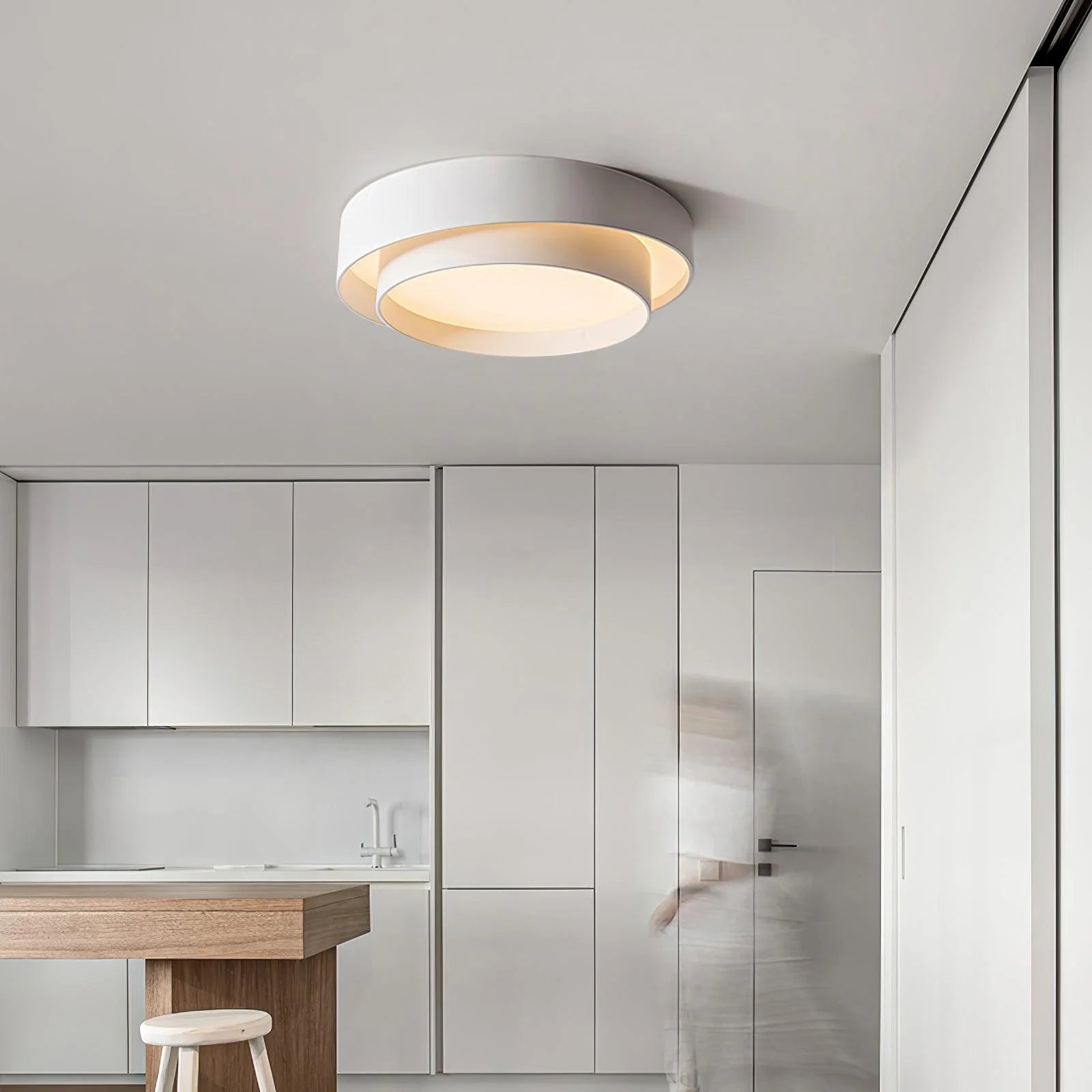 Plafonnier Design Double Disque Minimaliste pour Chambre & Salon | EOS™